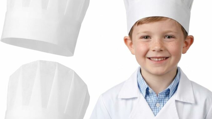 Gorro Cocina Niños Ajustable Divertido