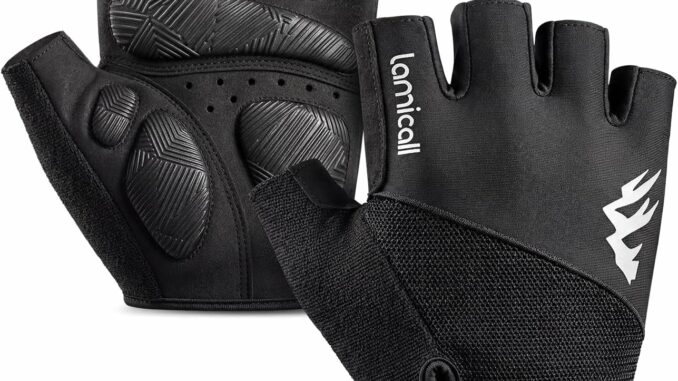 Guantes Ciclismo Gel Palma Acolchada Transpirable