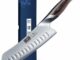 HOSHANHO Cuchillo Santoku Profesional de 18cm, Cuchillo de Chef Súper Afilado de Acero Inoxidable,