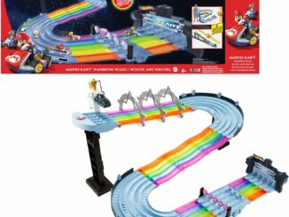 Hot Wheels Mario Kart Rainbow Road Set