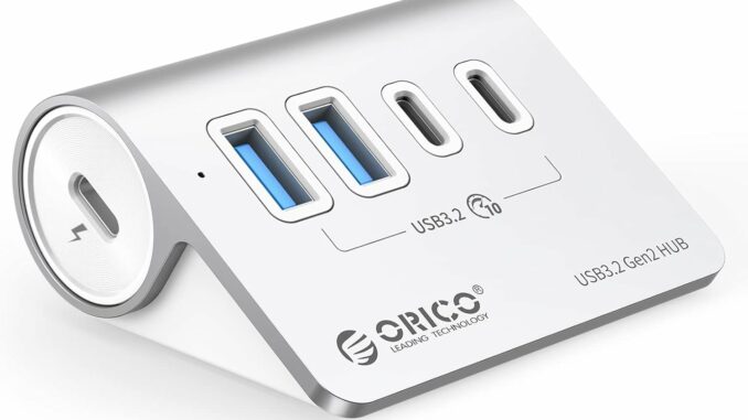 Hub USB 3.0 10 Puertos con Interruptor Individual