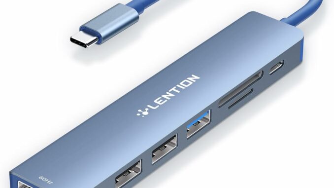 Hub USB C 10 en 1 con HDMI 8K