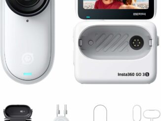 Insta360 GO 3S Paquete de Acción – Cámara Vlogging 4K, POV Manos Libres, Móntala Donde Quieras,
