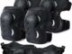 Juego de Protecciones Patines Infantil Adultos,Set Rodilleras Coderas y Muñequeras para Patinaje
