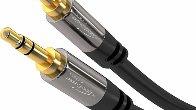 KabelDirekt – Cable Jack 3,5mm – 2,75m – Conectores Metálicos – Disponible en 0,3-10m (Cable de