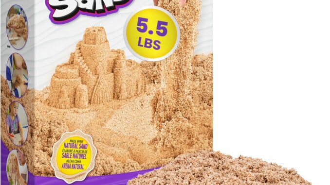 Kinetic Sand 2kg Arena Cinética con 10 Moldes