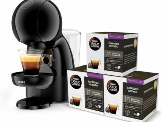Krups Nescafé Dolce Gusto Piccolo XS, Cafetera de cápsulas de 15 bares, 0,8L capacidad, Espuma