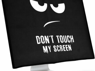 kwmobile Funda Compatible con Monitor Monitor de 27-28" – Cubierta Protectora Textil para