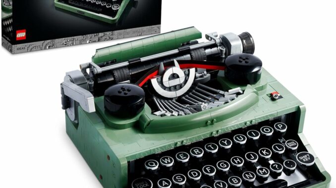 LEGO Ideas Typewriter 21327