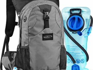Lunidry 20L Mochila de Hidratación, Mochila con Bolsa de Agua 2L, Mochilas Trail Running para
