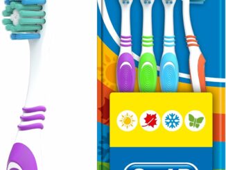 Oral-B Ob Cepillo Shiny Clean Medium Robin Hood Uds, 4 Unidad