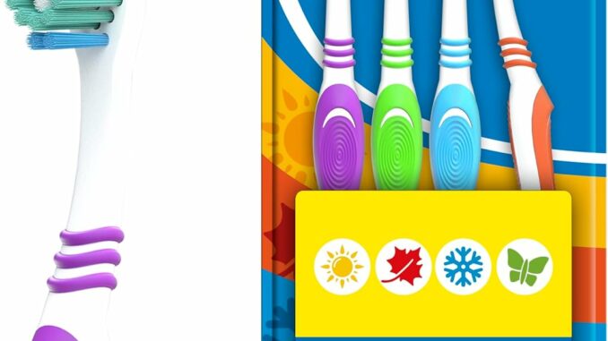 Oral-B Ob Cepillo Shiny Clean Medium Robin Hood Uds, 4 Unidad