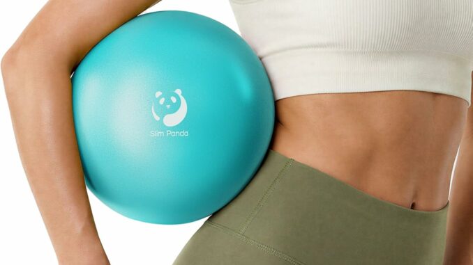 Pelota de Pilates 75cm Antiestallido con Bomba