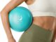 Pelota de Pilates 75cm Antiestallido con Bomba