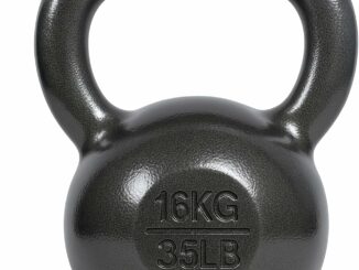 Pesa Rusa 16kg Hierro Fundido con Base Antideslizante