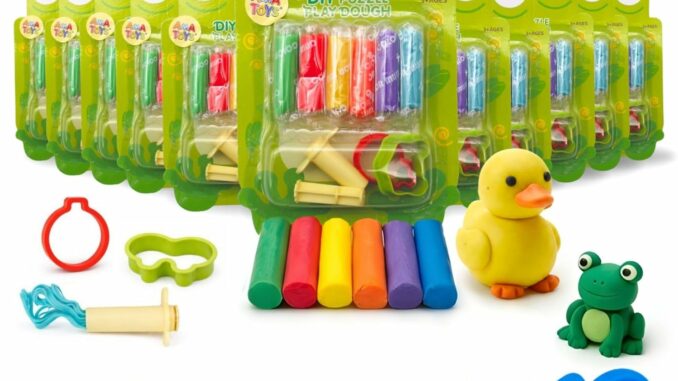 Plastilina Niños Set 12 Colores con Moldes