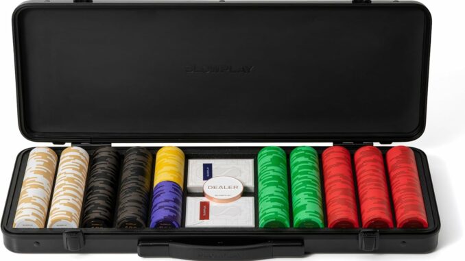 Poker Niños Fichas 200 Piezas Estuche 2 Barajas