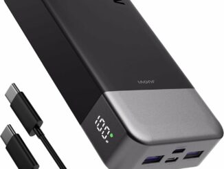 Power Bank 65W 20000mAh Batería Externa Carga Rápida USB C