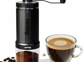 Primer Molinillo de Café Manual del Mundo con Capacidad para 60g, Molino Cafe Manual Portátil con