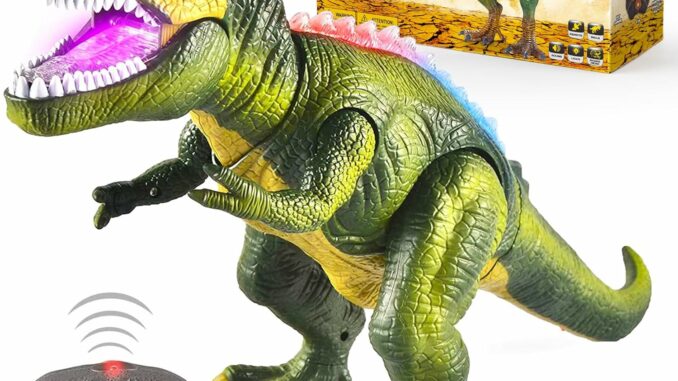 Dinosaurio Rc Control Remoto Caminar