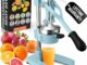 Compra Zulay Kitchen Exprimidor de jugo de naranja de hierro fundido, resistente, fácil de limpiar, - Compra