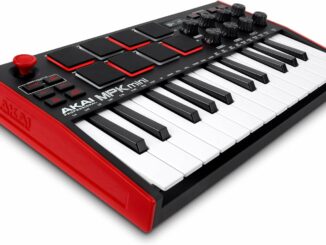 Controlador Midi 25 Teclas Pads 8 Knobs