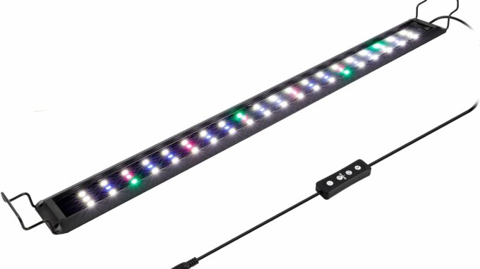 Iluminacion Acuario Led Rgb 60Cm Bluetooth