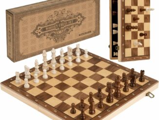 Ajedrez Madera Tablero Plegable