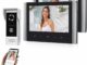 QttyElok Videoportero WiFi sin Cable Sistema de Intercomunicación Vídeo para Casa, 1080P HD