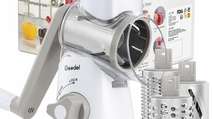 Rallador Queso 3 Cuchillas Profesional