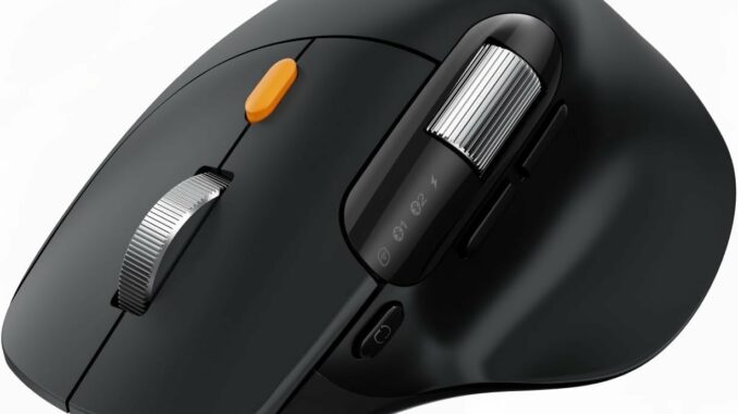 Ratón Inalámbrico Ergonómico 16000 DPI con USB Recargable