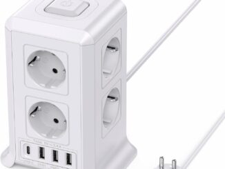 Regleta Inteligente WiFi 4 Enchufes con Control por Voz