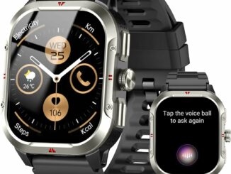 Reloj Inteligente Hombre con GPS, 2.06'' HD Smartwatch con Llamadas Bluetooth, IP68
