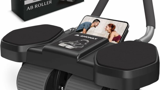Rodillo Abdominal 2 Ruedas con Retorno Automático