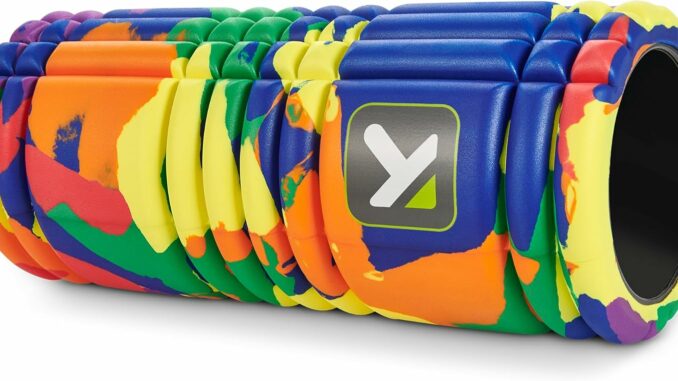 Rodillo de espuma GRID de TriggerPoint – Superficie multi-densidad, compresión firme para