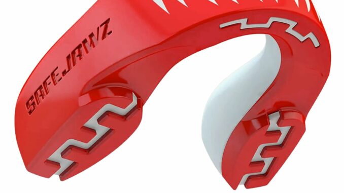 SAFEJAWZ Protector bucal adultos y niños para todos los deportes de contacto, incluidos rugby, MMA, artes marciales de