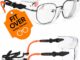 SAFEYEAR Gafas de Protección Antivaho Patillas Ajustables – Anteojos Gafas Protectoras Laboratorios