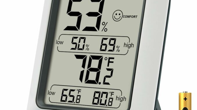 Sensor de Temperatura y Humedad WiFi con App