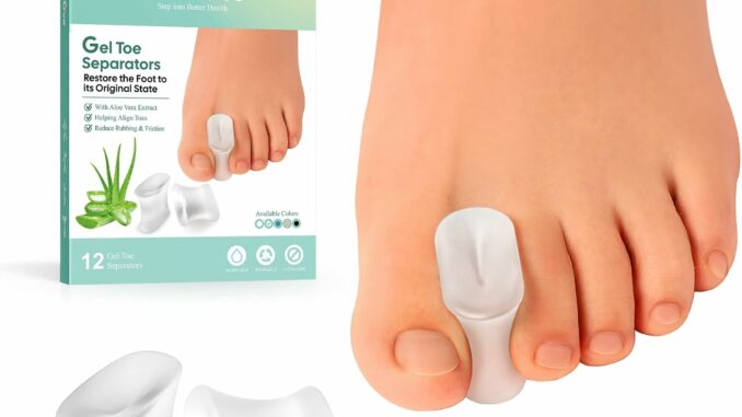 Separador de Dedos Juanetes Hallux Valgus Gel