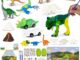 Set de Dinosaurios con 20 Figuras Realistas