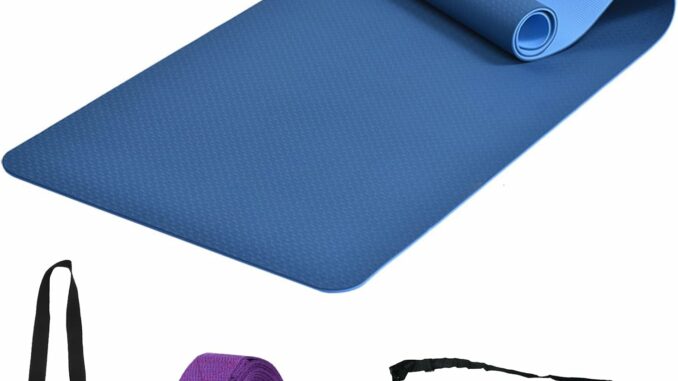 smallrun Esterilla Yoga Esterilla Pilates Antideslizante 6mm Alfombrilla de Yoga Esterilla Deporte