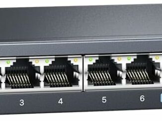 Switch de Red 8 Puertos Gigabit con PoE