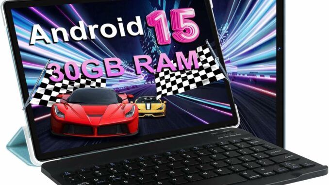 Tablet 10 Pulgadas 128GB con Android 13 y Funda