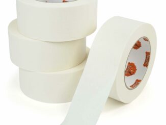 TAPEBEAR Cinta de Embalaje Kraft Ecológica 50mm x 50m, Autoadhesiva Biodegradable Reciclable para