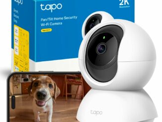 Tapo C210 – Cámara IP WiFi 360° Cámara de Vigilancia 2K (3MP),Visión Nocturna Admite Tarjeta SD