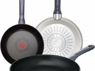Tefal Daily Cook – Juego de Sartenes de 24/26/30 cm, Apto inducción, antiadherente, revestimiento