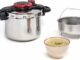 Tefal Olla a Presión Clipso Minut Easy 6 L – Acero Inoxidable, Modos de cocción de alta y baja