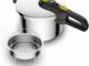 Tefal Secure 5 Neo – Olla a presión de 6L + Cestillo, Ahorro energético hasta 50%, cocción a