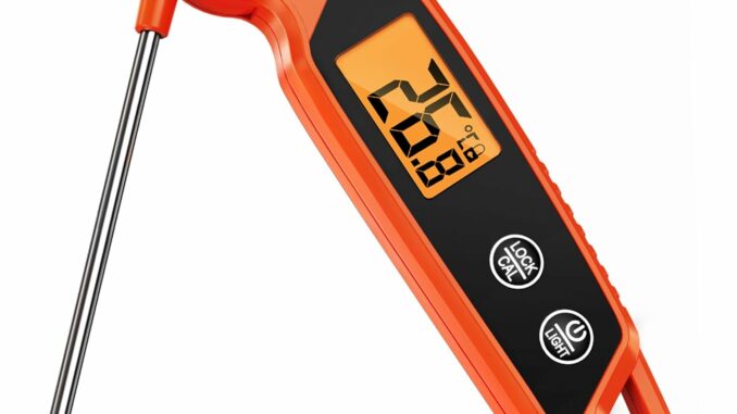 ThermoPro TP603 Termómetro de Cocina Digital, Termómetro Carne Lectura Instantánea, IPX6