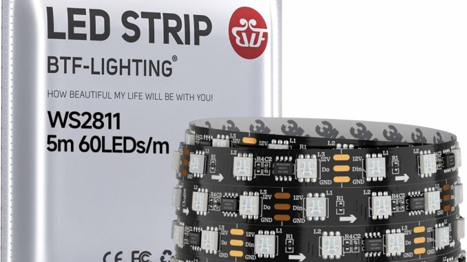 Tira LED RGB 5M con Bluetooth y Control por App
